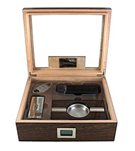 Humidor SET Ironwood na 50 cigár