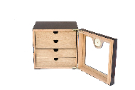 Humidor Cabinet teak /80 cig.