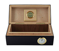 Humidor Burgundy gloss na 12 cigár