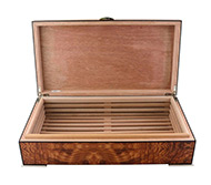 Humidor Elm Burl /50 cig.