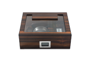 Humidor SET Ebony glass /50 cig.