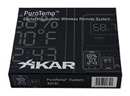 Digitálny vlhkomer XIKAR s bezdrôtovým snímačom do humidoru na cigary