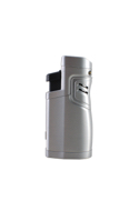 Zapaľovač 4-jet Torch Chrome w/punch & rest