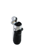 Zapaľovač 3-jet Torch Chrome w/punch & enh